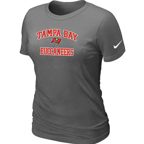 Tampa Bay Buccaneers Women's Heart & Soul D.Grey T-Shirt,We sell and wholesale Tampa Bay Buccaneers Women's Heart & Soul D.Grey T-Shirt on line form chian!