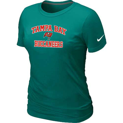 Tampa Bay Buccaneers Women's Heart & Soul L.Green T-Shirt,We sell and wholesale Tampa Bay Buccaneers Women's Heart & Soul L.Green T-Shirt on line form chian!