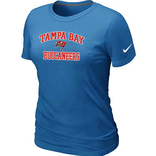 Tampa Bay Buccaneers Women's Heart & Soul L.blue T-Shirt,We sell and wholesale Tampa Bay Buccaneers Women's Heart & Soul L.blue T-Shirt on line form chian!