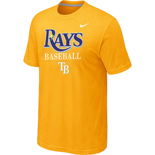 Tampa Bay Rays 2014 Home Practice T-Shirt - Yellow,We sell and wholesale Tampa Bay Rays 2014 Home Practice T-Shirt - Yellow on line form chian!