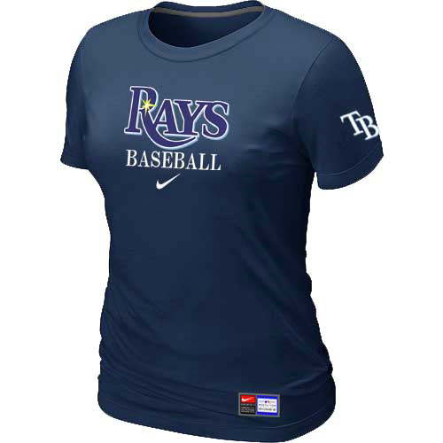 Tampa Bay Rays Nike Women's D.Blue Short Sleeve Practice T-Shirt,We sell and wholesale Tampa Bay Rays Nike Women's D.Blue Short Sleeve Practice T-Shirt on line form chian!