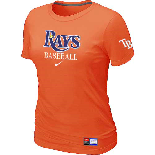 Tampa Bay Rays Nike Women's Orange Short Sleeve Practice T-Shirt,We sell and wholesale Tampa Bay Rays Nike Women's Orange Short Sleeve Practice T-Shirt on line form chian!