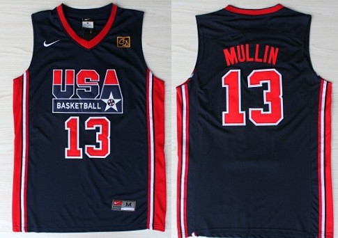 Team USA Basketball #13 Chris Mullin Navy Blue Throwback Jerseys,We sell and wholesale Team USA Basketball #13 Chris Mullin Navy Blue Throwback Jerseys on line form chian!