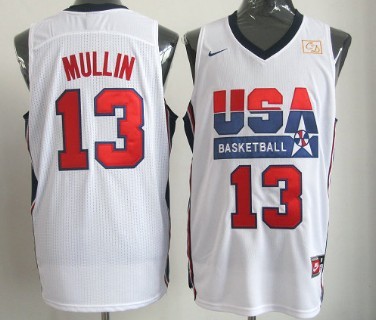 Team USA Basketball #13 Chris Mullin White Throwback Jerseys,We sell and wholesale Team USA Basketball #13 Chris Mullin White Throwback Jerseys on line form chian!