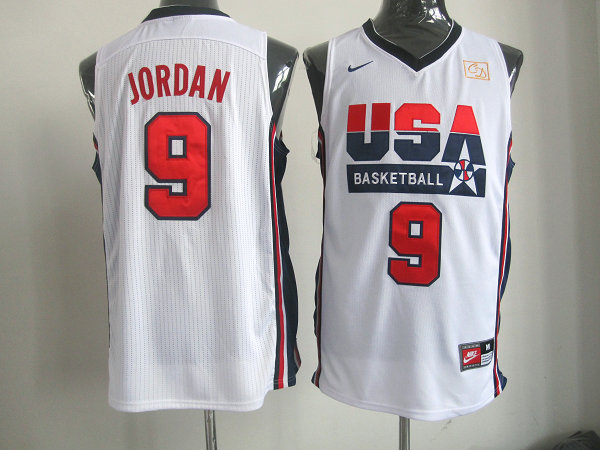 Team USA Basketball #9 Jordan White Throwback Jerseys,We sell and wholesale Team USA Basketball #9 Jordan White Throwback Jerseys on line form chian!