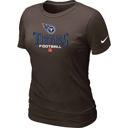 Tennessee Titans Brown Women's Critical Victory T-Shirt,We sell and wholesale Tennessee Titans Brown Women's Critical Victory T-Shirt on line form chian!