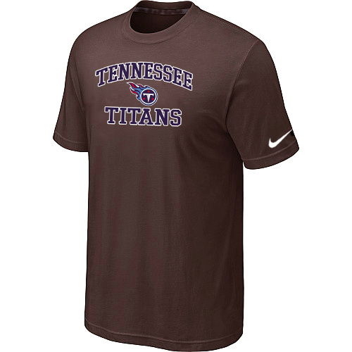 Tennessee Titans Heart & Soul Brown T-Shirt,We sell and wholesale Tennessee Titans Heart & Soul Brown T-Shirt on line form chian!