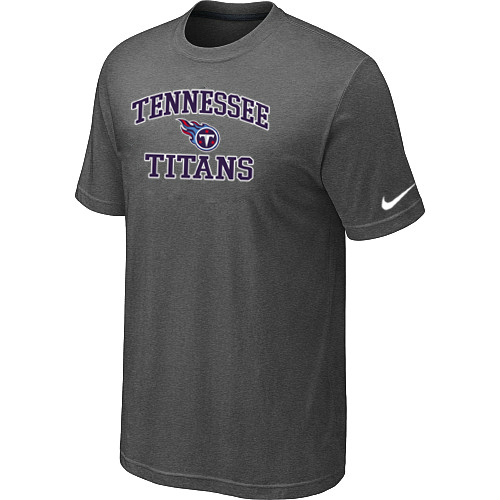Tennessee Titans Heart & Soul Dark grey T-Shirt,We sell and wholesale Tennessee Titans Heart & Soul Dark grey T-Shirt on line form chian!