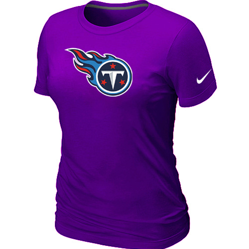 Tennessee Titans Purple Women's Logo T-Shirt,We sell and wholesale Tennessee Titans Purple Women's Logo T-Shirt on line form chian!