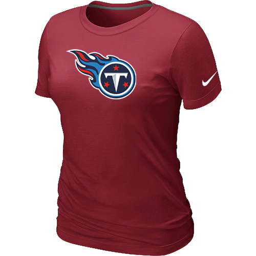 Tennessee Titans Red Women's Logo T-Shirt,We sell and wholesale Tennessee Titans Red Women's Logo T-Shirt on line form chian!