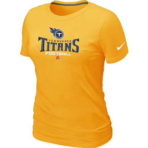 Tennessee Titans Yellow Women's Critical Victory T-Shirt,We sell and wholesale Tennessee Titans Yellow Women's Critical Victory T-Shirt on line form chian!