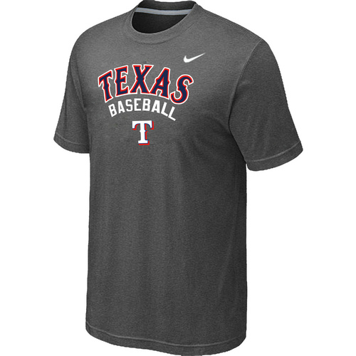 Texans Rangers 2014 Home Practice T-Shirt - Dark Grey,We sell and wholesale Texans Rangers 2014 Home Practice T-Shirt - Dark Grey on line form chian!