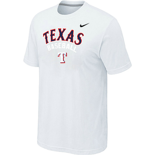 Texans Rangers 2014 Home Practice T-Shirt - White,We sell and wholesale Texans Rangers 2014 Home Practice T-Shirt - White on line form chian!