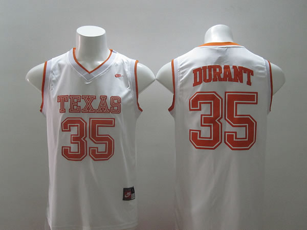 Texas Longhorns #35 Kevin Durant White College Basketball Jerseys,We sell and wholesale Texas Longhorns #35 Kevin Durant White College Basketball Jerseys on line form chian!