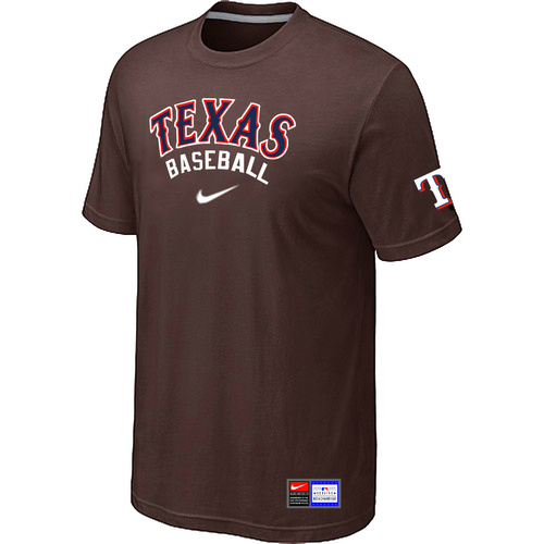 Texas Rangers Brown Nike Short Sleeve Practice T-Shirt,We sell and wholesale Texas Rangers Brown Nike Short Sleeve Practice T-Shirt on line form chian!