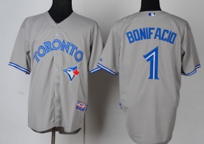 Toronto Blue Jays #1 Emilio Bonifacio 2012 Gray Jerseys,We sell and wholesale Toronto Blue Jays #1 Emilio Bonifacio 2012 Gray Jerseys on line form chian!