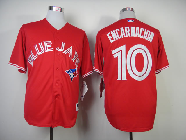Toronto Blue Jays #10 Edwin Encarnacion Red Jerseys,We sell and wholesale Toronto Blue Jays #10 Edwin Encarnacion Red Jerseys on line form chian!