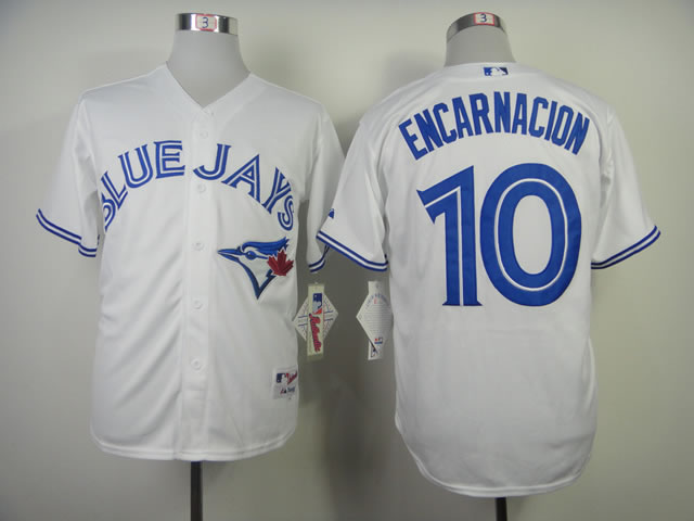 Toronto Blue Jays #10 Edwin Encarnacion White Jerseys,We sell and wholesale Toronto Blue Jays #10 Edwin Encarnacion White Jerseys on line form chian!