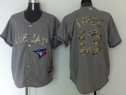 Toronto Blue Jays #13 Brett Lawrie Gray 2013 USMC Home Cool Base Jerseys,We sell and wholesale Toronto Blue Jays #13 Brett Lawrie Gray 2013 USMC Home Cool Base Jerseys on line form chian!