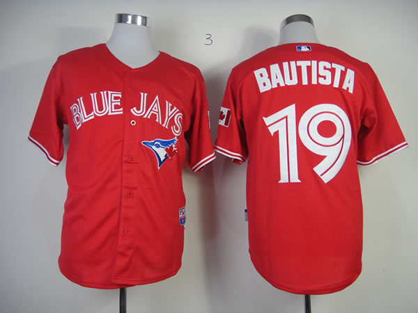 Toronto Blue Jays #19 Bautista 2013 Canada Day Red Jerseys,We sell and wholesale Toronto Blue Jays #19 Bautista 2013 Canada Day Red Jerseys on line form chian!
