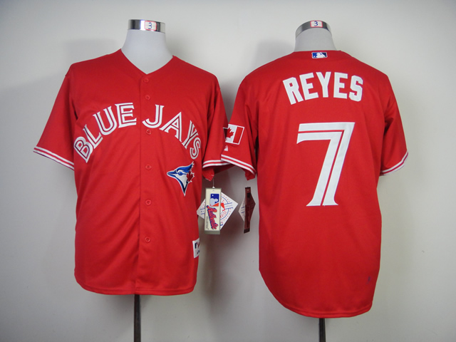 Toronto Blue Jays #7 Jose Reyes Canada Day Red Jerseys,We sell and wholesale Toronto Blue Jays #7 Jose Reyes Canada Day Red Jerseys on line form chian!