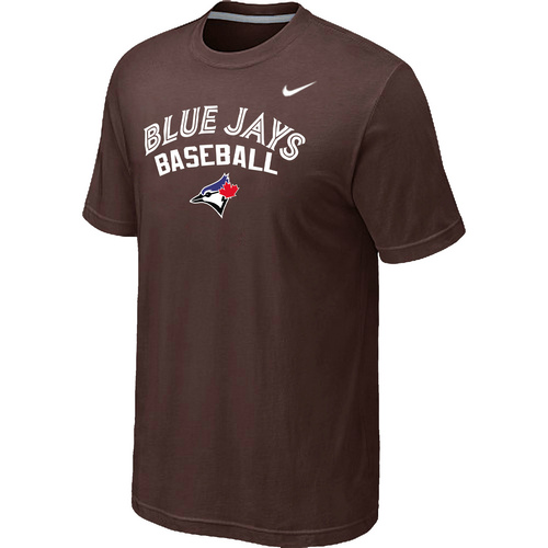Toronto Blue Jays 2014 Home Practice T-Shirt - Brown,We sell and wholesale Toronto Blue Jays 2014 Home Practice T-Shirt - Brown on line form chian!