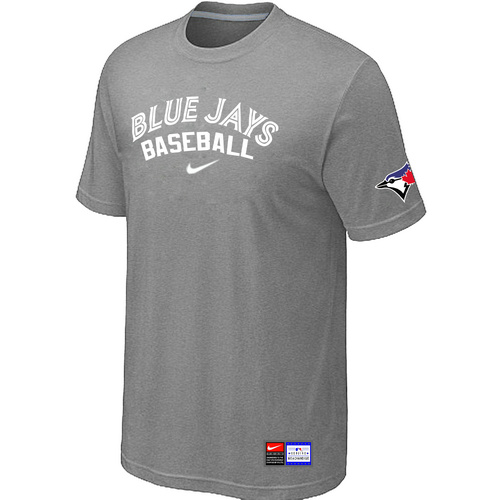 Toronto Blue Jays L.Grey Nike Short Sleeve Practice T-Shirt,We sell and wholesale Toronto Blue Jays L.Grey Nike Short Sleeve Practice T-Shirt on line form chian!