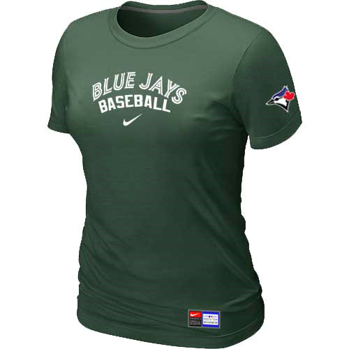 Toronto Blue Jays Nike Women's D.Green Short Sleeve Practice T-Shirt,We sell and wholesale Toronto Blue Jays Nike Women's D.Green Short Sleeve Practice T-Shirt on line form chian!