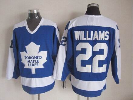 Toronto Maple Leafs #22 Tiger Williams CCM Throwback Blue Jerseys,We sell and wholesale Toronto Maple Leafs #22 Tiger Williams CCM Throwback Blue Jerseys on line form chian!