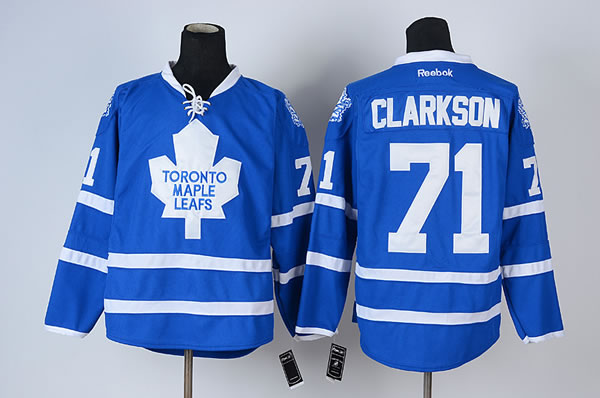 Toronto Maple Leafs #71 Clarkson Blue Jerseys,We sell and wholesale Toronto Maple Leafs #71 Clarkson Blue Jerseys on line form chian!