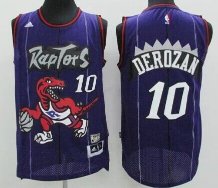 Toronto Raptors #10 Demar DeRozan Purple Swingman Throwback Jerseys,We sell and wholesale Toronto Raptors #10 Demar DeRozan Purple Swingman Throwback Jerseys on line form chian!