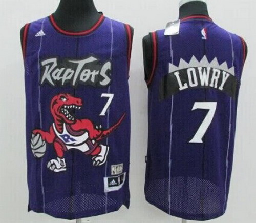 Toronto Raptors #7 Kyle Lowry Purple Swingman Throwback Jerseys,We sell and wholesale Toronto Raptors #7 Kyle Lowry Purple Swingman Throwback Jerseys on line form chian!