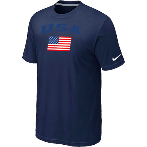USA Olympics USA Flag Collection Locker Room T-Shirt D.Blue,We sell and wholesale USA Olympics USA Flag Collection Locker Room T-Shirt D.Blue on line form chian!