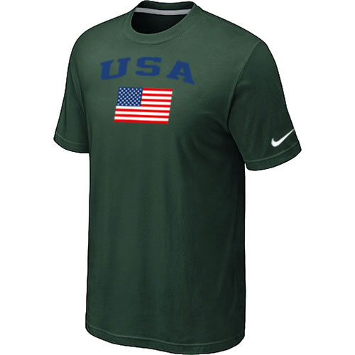 USA Olympics USA Flag Collection Locker Room T-Shirt D.Green,We sell and wholesale USA Olympics USA Flag Collection Locker Room T-Shirt D.Green on line form chian!