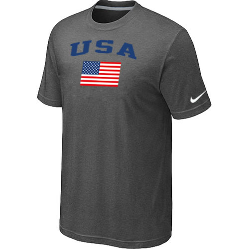 USA Olympics USA Flag Collection Locker Room T-Shirt D.Grey,We sell and wholesale USA Olympics USA Flag Collection Locker Room T-Shirt D.Grey on line form chian!