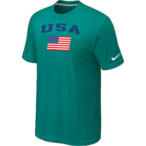 USA Olympics USA Flag Collection Locker Room T-Shirt Green,We sell and wholesale USA Olympics USA Flag Collection Locker Room T-Shirt Green on line form chian!