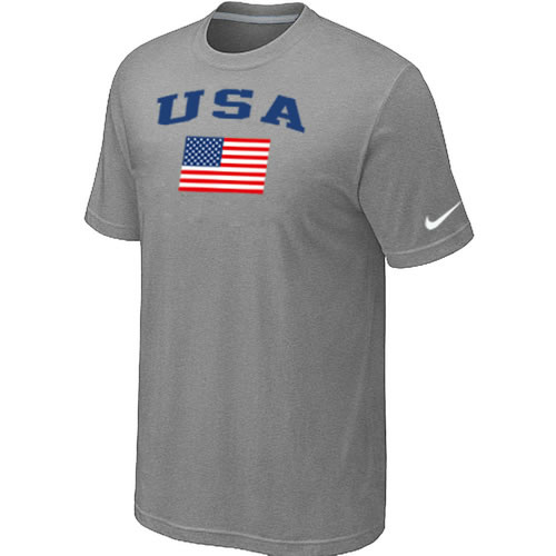 USA Olympics USA Flag Collection Locker Room T-Shirt L.Grey,We sell and wholesale USA Olympics USA Flag Collection Locker Room T-Shirt L.Grey on line form chian!