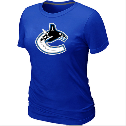 Vancouver Canucks Big & Tall Women's Logo Blue T-Shirt,We sell and wholesale Vancouver Canucks Big & Tall Women's Logo Blue T-Shirt on line form chian!