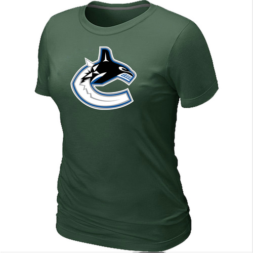 Vancouver Canucks Big & Tall Women's Logo D.Green T-Shirt,We sell and wholesale Vancouver Canucks Big & Tall Women's Logo D.Green T-Shirt on line form chian!