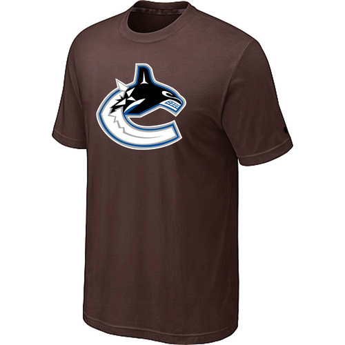 Vancouver Canucks Brown Big & Tall Logo T-Shirt,We sell and wholesale Vancouver Canucks Brown Big & Tall Logo T-Shirt on line form chian!