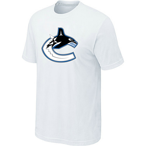Vancouver Canucks White Big & Tall Logo T-Shirt,We sell and wholesale Vancouver Canucks White Big & Tall Logo T-Shirt on line form chian!