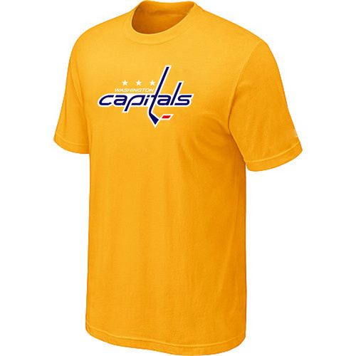 Washington Capitals Big & Tall Logo Yellow T-Shirt,We sell and wholesale Washington Capitals Big & Tall Logo Yellow T-Shirt on line form chian!