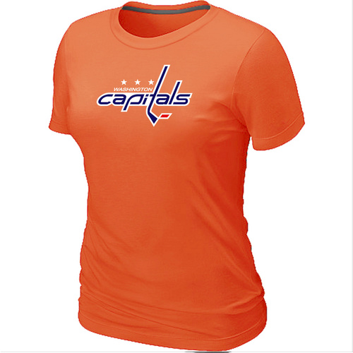 Washington Capitals Big & Tall Women's Logo Orange T-Shirt,We sell and wholesale Washington Capitals Big & Tall Women's Logo Orange T-Shirt on line form chian!