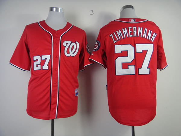 Washington Nationals #27 Jordan Zimmermann Red Jerseys,We sell and wholesale Washington Nationals #27 Jordan Zimmermann Red Jerseys on line form chian!
