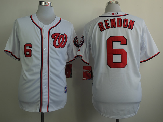 Washington Nationals #6 Rendon White Jerseys,We sell and wholesale Washington Nationals #6 Rendon White Jerseys on line form chian!