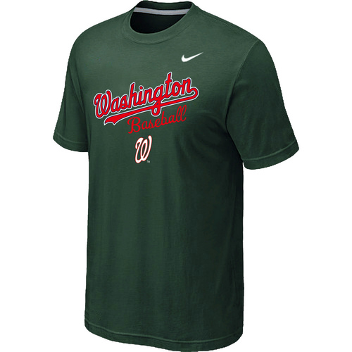 Washington Nationals 2014 Home Practice T-Shirt - Dark Green,We sell and wholesale Washington Nationals 2014 Home Practice T-Shirt - Dark Green on line form chian!