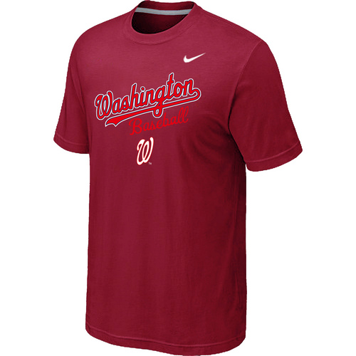 Washington Nationals 2014 Home Practice T-Shirt - Red,We sell and wholesale Washington Nationals 2014 Home Practice T-Shirt - Red on line form chian!