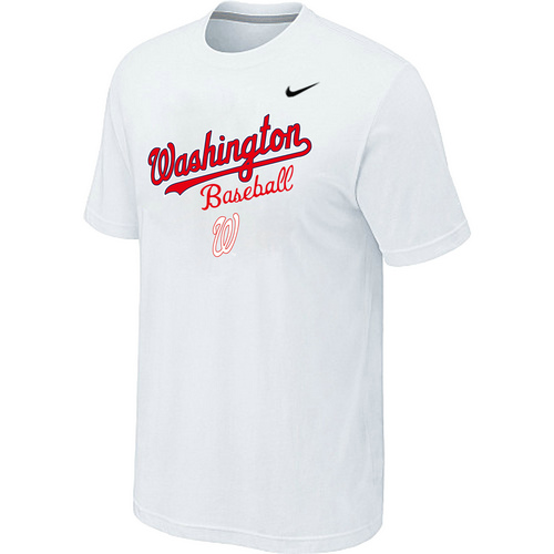 Washington Nationals 2014 Home Practice T-Shirt - White,We sell and wholesale Washington Nationals 2014 Home Practice T-Shirt - White on line form chian!
