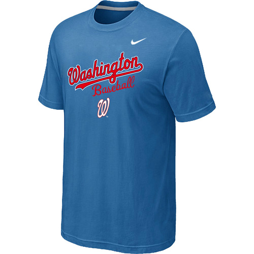 Washington Nationals 2014 Home Practice T-Shirt - light Blue,We sell and wholesale Washington Nationals 2014 Home Practice T-Shirt - light Blue on line form chian!