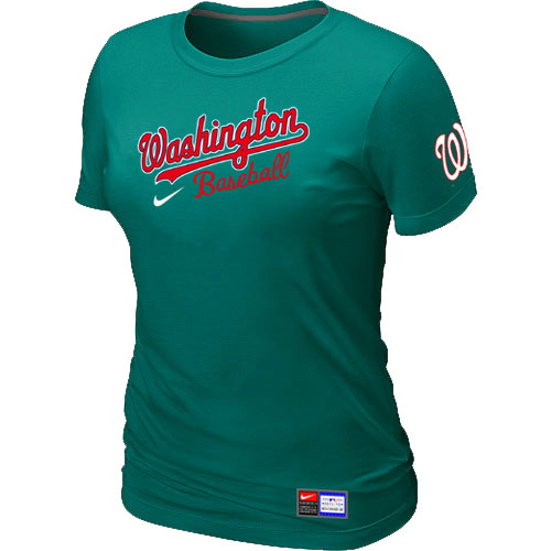 Washington Nationals L.Green Nike Women's Short Sleeve Practice T-Shirt,We sell and wholesale Washington Nationals L.Green Nike Women's Short Sleeve Practice T-Shirt on line form chian!